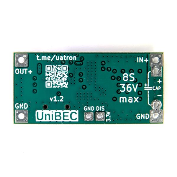 UATron UnitBEC 8S Back