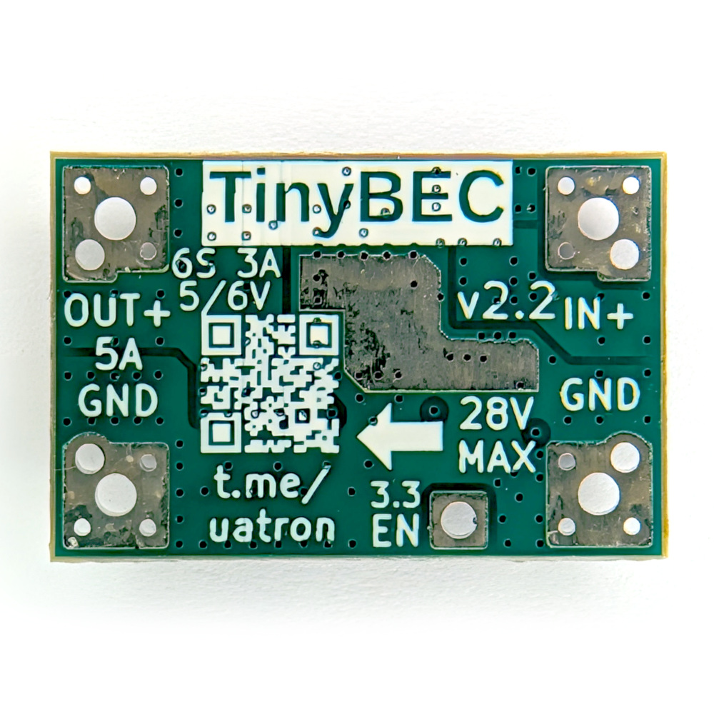 UATron TinyBEC 6S v2 5V 6V
