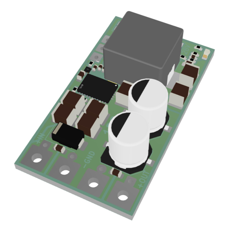 UATron SolderBEC HV 3D Model